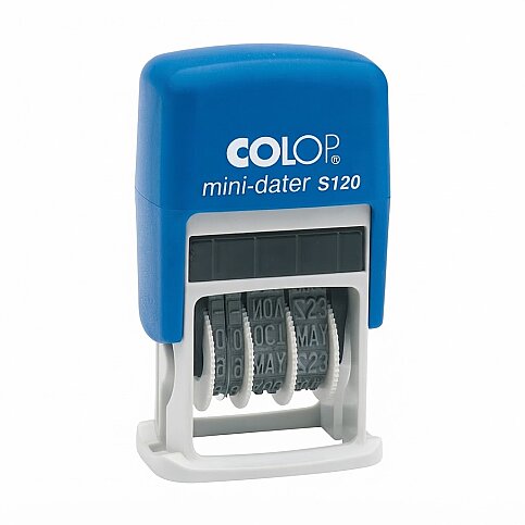 COLOP S120 TARİH KAŞESİ 8x45mm TÜRKÇE (15314294) - 1