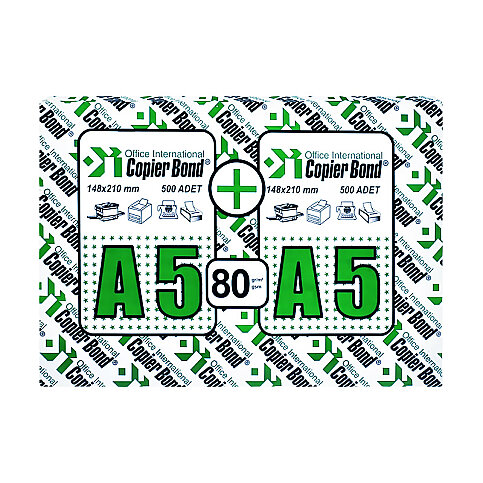 VEGE COPİER BOND FOTOKOPİ KAĞIDI A5 80gr m2 1000Lİ - 1