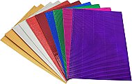CRAFT&ARTS UCA-600-KAR2 OLUKLU KARTON 25x35 METALİK 10LU (51008281) - CRAFT&ARTS (1)