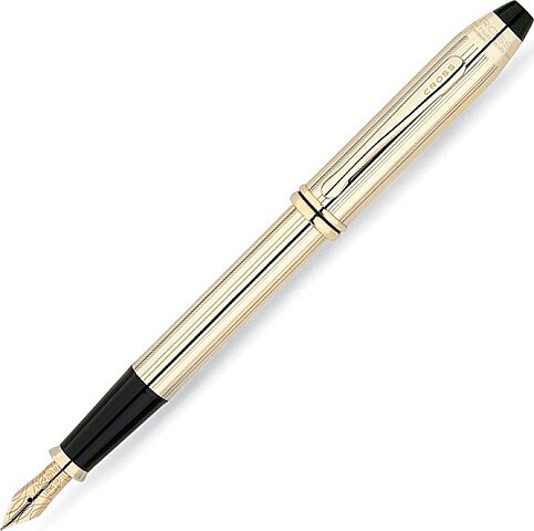 CROSS 706 TOWNSEND ALTIN KAPLAMA DOLMA KALEM 10Kt - 1