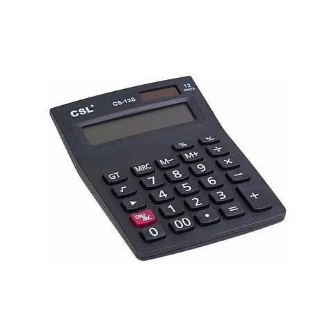 CSL CS-12S MASA ÜSTÜ HESAP MAKİNESİ 12 HANE - 1
