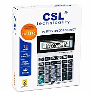 CSL CT-8875 MASA ÜSTÜ HESAP MAKİNESİ 12 HANE - CSL