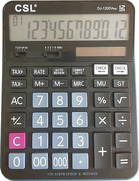 Csl Dj-120D Plus Masa Üstü Hesap Makinesi 12 Hane - CSL