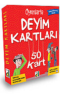 DAMLA YAYINEVİ OYUNLARLA DEYİM KARTLARI - DAMLA YAYINEVİ