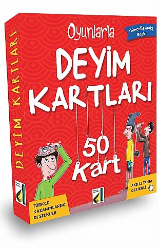 DAMLA YAYINEVİ OYUNLARLA DEYİM KARTLARI - 1