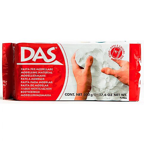 DAS SERAMİK HAMURU BEYAZ 500gr (387000) - 1