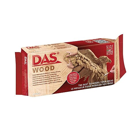 DAS SERAMİK HAMURU AHŞAP GÖRÜNÜMLÜ WOOD KAHVE 350gr (348700) - 1