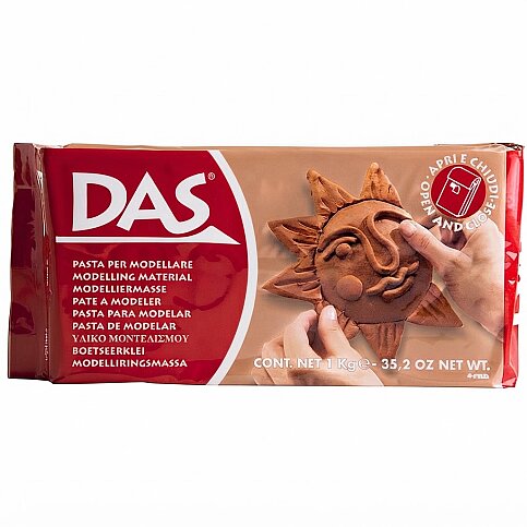 DAS SERAMİK HAMURU KAHVE 1000gr (387600) - 1