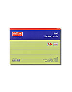 DEFFTER 64126-0 İNDEKS KART A6 ÇİZGİLİ SARI 100LÜ 170gr (KARTOTEKS) - DEFFTER