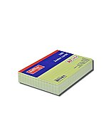 DEFFTER 64128-4 İNDEKS KART A7 KARELİ SARI 100LÜ 170gr (KARTOTEKS) - DEFFTER (1)