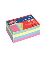 DEFFTER 64206-9 İNDEKS KART A7 ÇİZGİLİ RENKLİ 200LÜ 170gr (KARTOTEKS) - DEFFTER