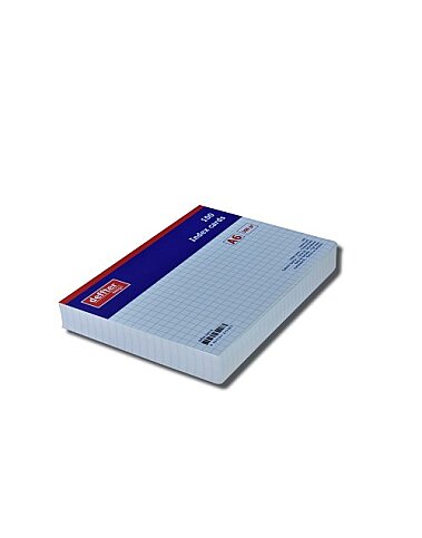 DEFFTER 64208-3 İNDEKS KART A6 KARELİ BEYAZ 100LÜ 170gr (KARTOTEKS) - 2