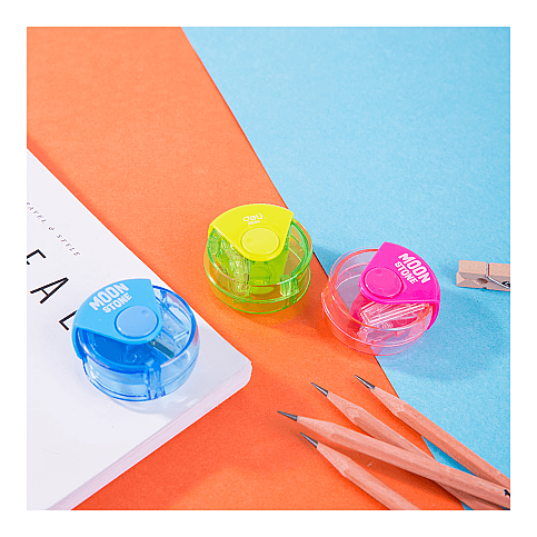 DELİ 0554 MOON STONE YUVARLAK KALEMTRAŞ - 1