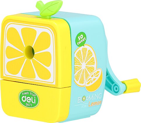 DELİ 0671 BLOOMİNG KİWİ MASA ÜSTÜ KOLLU KALEMTRAŞ - 2