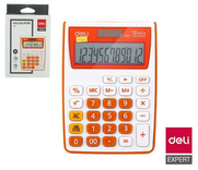 Deli 1122 Masa Üstü Hesap Makinesi 12 Hane Turuncu - DELİ