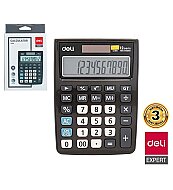 DELİ 1238 MASA ÜSTÜ HESAP MAKİNESİ 12 HANE GRİ - DELİ