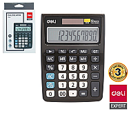 DELİ 1238 MASA ÜSTÜ HESAP MAKİNESİ 12 HANE GRİ - DELİ