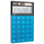 DELİ 1589 MASA ÜSTÜ HESAP MAKİNESİ 12 HANE MAVİ - DELİ
