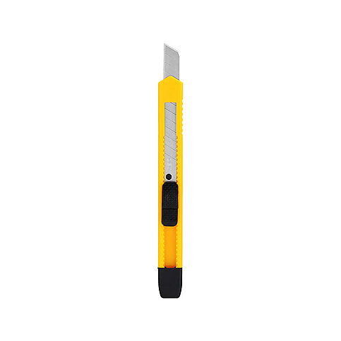 DELİ 2051 PLASTİK DAR MAKET BIÇAĞI 9mm (0.4mm KALINLIK)(SK5 JAPON ÇELİĞİ) - 1