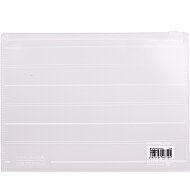 DELİ 5523 PVC A4 FERMUARLI EVRAK DOSYASI ŞEFFAF - DELİ