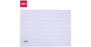 Deli 5523 Pvc A4 Fermuarlı Evrak Dosyası Şeffaf - 1