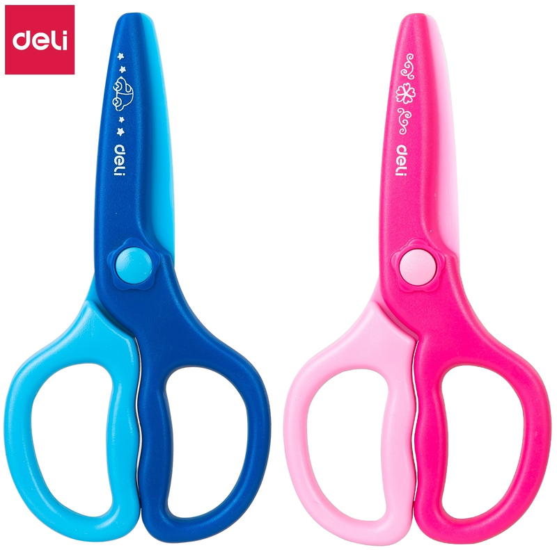 DELİ 6067 NEON ÇOCUK MAKASI 12cm BLİSTER