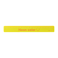 DELİ 6206 NEON COLOR SİLİKON CETVEL 18cm - 3