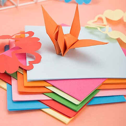 DELİ 6406 ORİGAMİ KAĞIDI 10x10 100 YAPRAK - 2