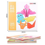 DELİ 6406 ORİGAMİ KAĞIDI 10x10 100 YAPRAK - DELİ