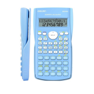 Deli 82ms 240 Bilimsel Fonksiyonlu Hesap Makinesi 12 Hane Mavi (100117205) - 2