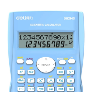 Deli 82ms 240 Bilimsel Fonksiyonlu Hesap Makinesi 12 Hane Mavi (100117205) - 3