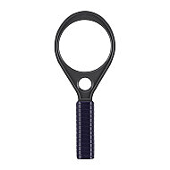 DELİ 9090 2.5X BÜYÜTEÇ 70mm SİYAH - DELİ