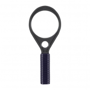 Deli 9090 2.5X Büyüteç 70Mm Siyah - DELİ