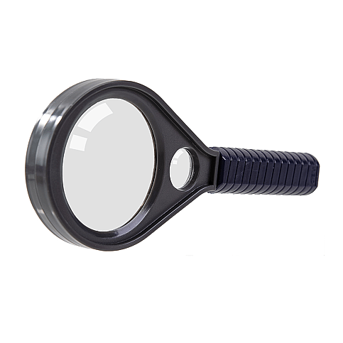 DELİ 9092 3.0X-5.0C-X BÜYÜTEÇ 45mm SİYAH - 1