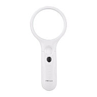DELİ 9099 IŞIKLI BÜYÜTEÇ 70mm BEYAZ - DELİ