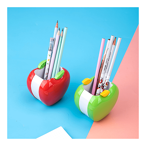 DELİ 9139 MASA ÜSTÜ KALEMLİK ELMA 90.2x79x88mm - 1
