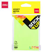 Deli A02402 Yapışkanlı Not Kağıdı 76X101 100 Yaprak Neon - DELİ