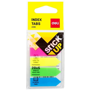 Deli A10602 İndeks İşaret Bandı Ok 43X12 5 Renk - DELİ