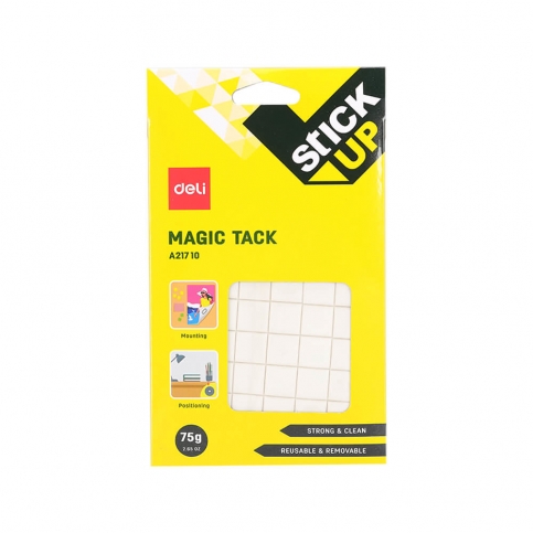 Deli A21710 Magic Tack Hamur Yapıştırıcı 75gr Beyaz - 1