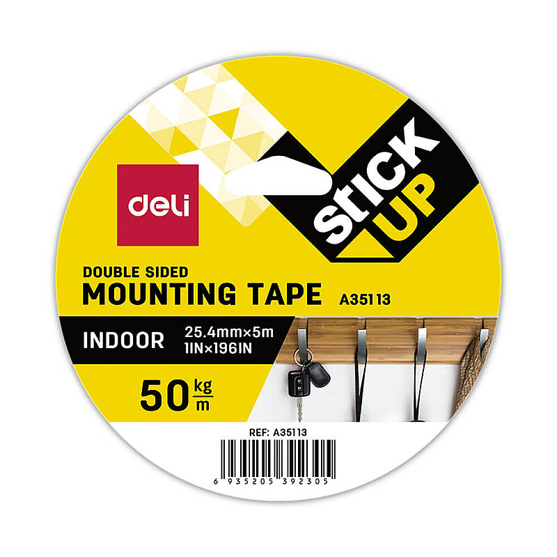 DELİ A35113 MONTAJ BANDI 25.4mmx5m