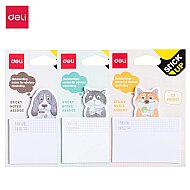 DELİ A55902 YAPIŞKANLI NOT KAĞIDI 75x84 25 YAPRAK - DELİ