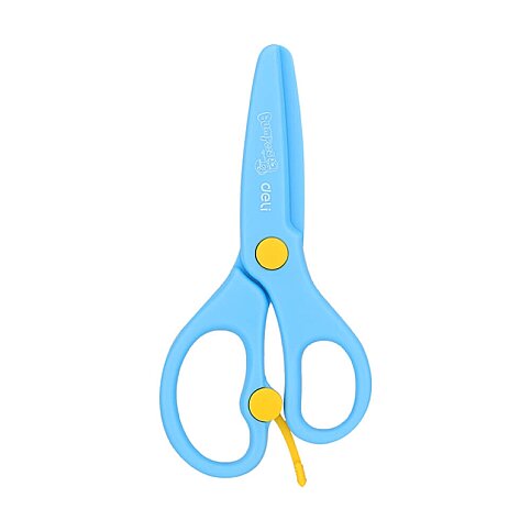 DELİ D60402 PLASTİK ÇOCUK MAKASI 13cm BUMPEES - 1