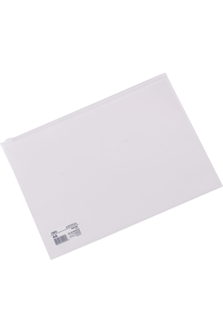 Deli F45312 A4 Fermuarlı Dosya Şeffaf - 1