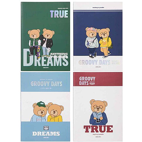 Deli Fa540 Dikişli Defter Full Force Çizgili A5 40 Yaprak (100147426) - 1