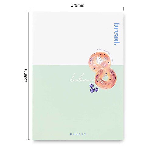 Deli Fb540 Bakery Dikişli Defter Çizgili B5 40 Yaprak (100140016) - 1