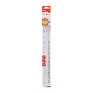 DELİ G00112 PLASTİK CETVEL 15cm ŞEFFAF - DELİ