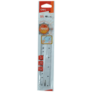 Deli G00112 Plastik Cetvel 15Cm Şeffaf - DELİ