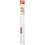 Deli G00312 Plastik Cetvel 30Cm Şeffaf - 1