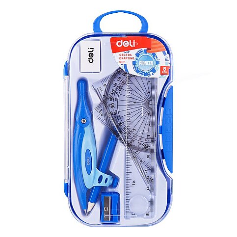 DELİ G30204 PERGELLİ ÇİZİM SETİ 8Lİ - 1