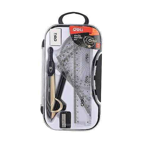 DELİ G30404 PERGELLİ ÇİZİM SETİ 8Lİ - 1